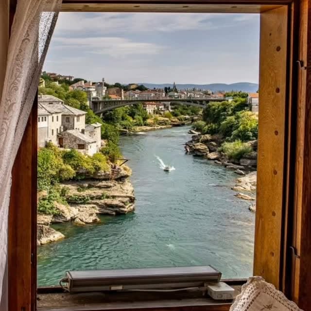 Mostar feels quiet even when it’s busy. 📍Bosnia and Herzegovina Is this your kind of city? ⬇️ Quick...