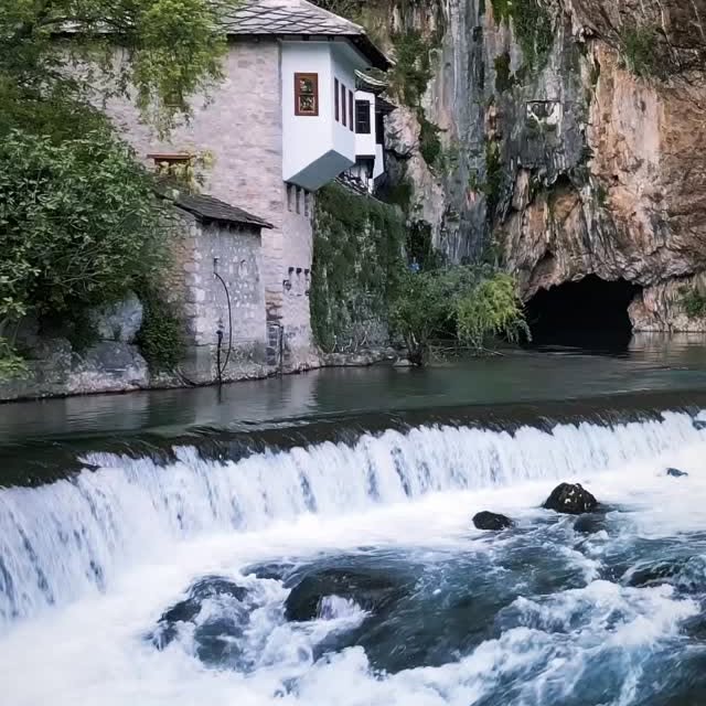 📍Blagaj Tekke, Bosnia. One of the country’s most visited spiritual and historic sites. What would make you stop...