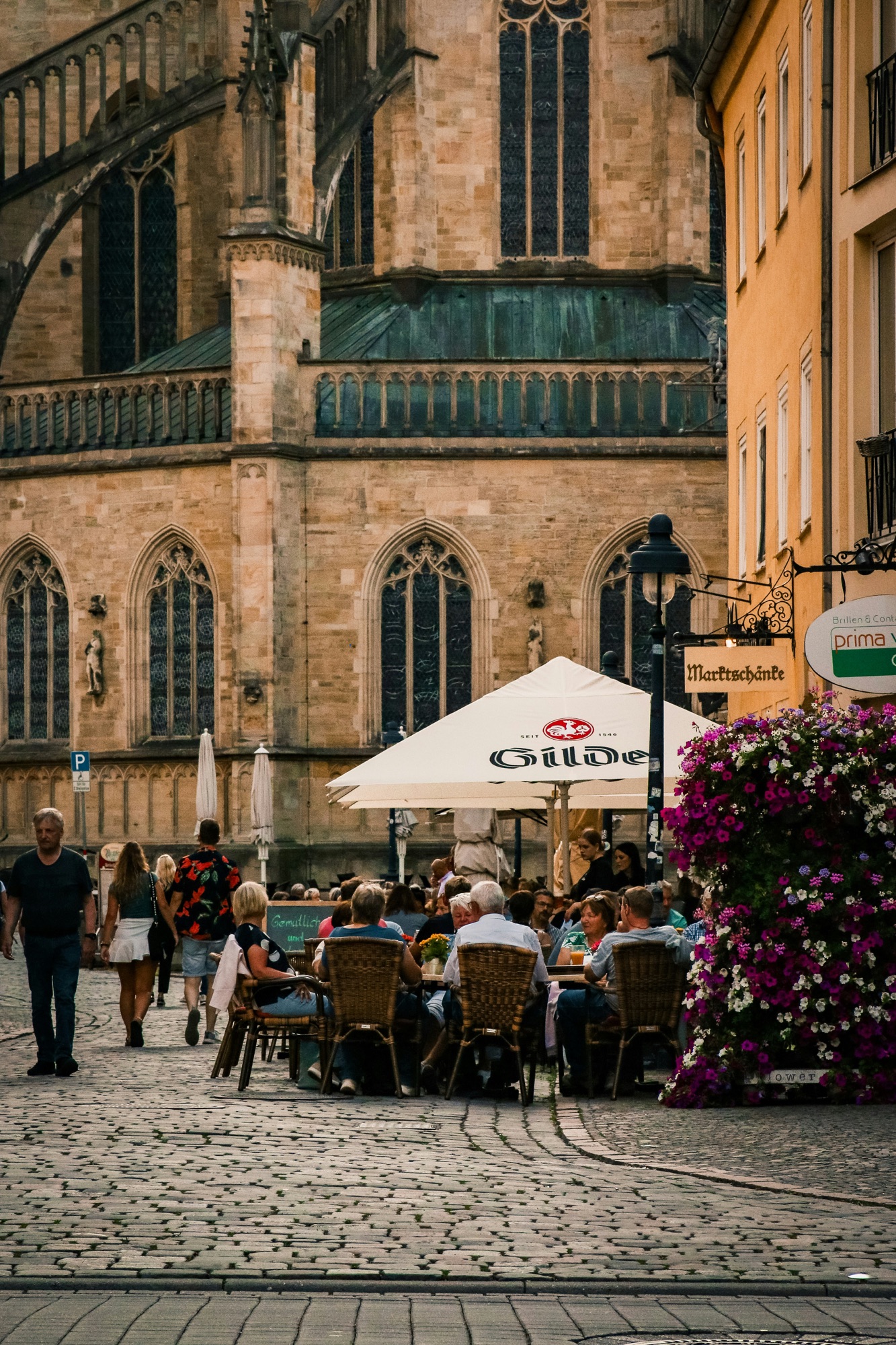Visiting Osnabrück travel scene: This is one of the oldest parts of the city, where the town hall, St