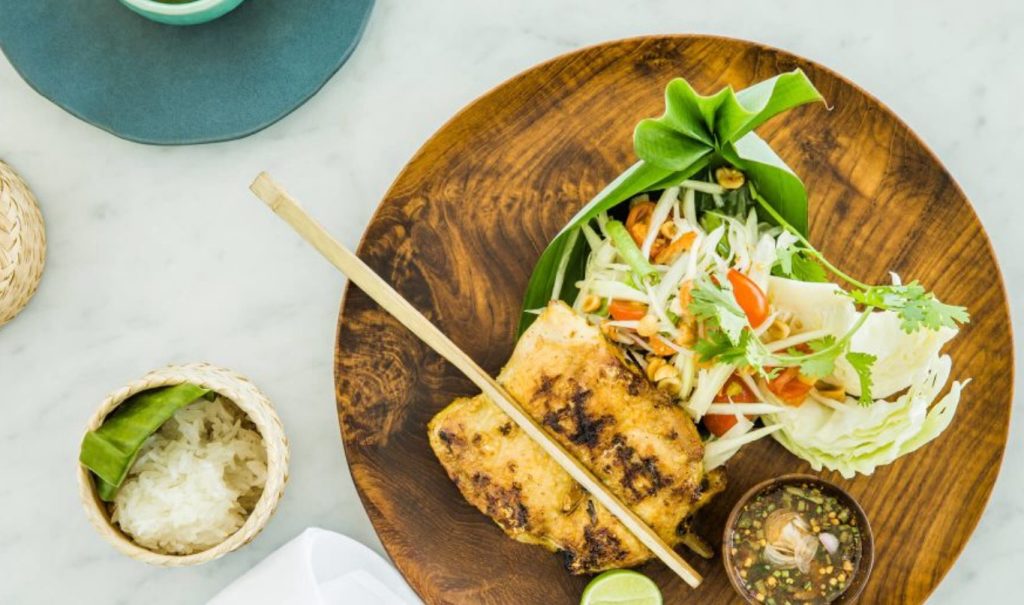 Coconut Island Thailand section image: Food on Coconut Island