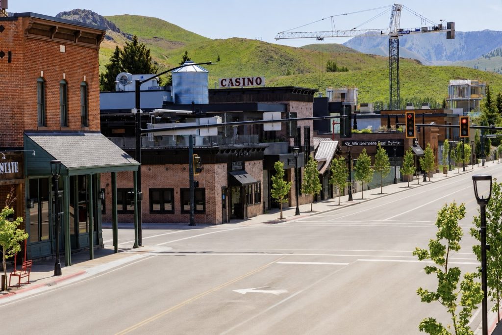 Summer travel scene: It has that mountain town feel without feeling overly polished