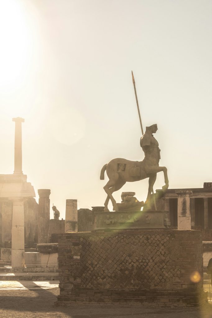 Walking Through Pompeii Is Like section image: A City Frozen in Time